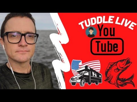 Tuddle Daily Podcast Livestream "Windy AF For Fishing"