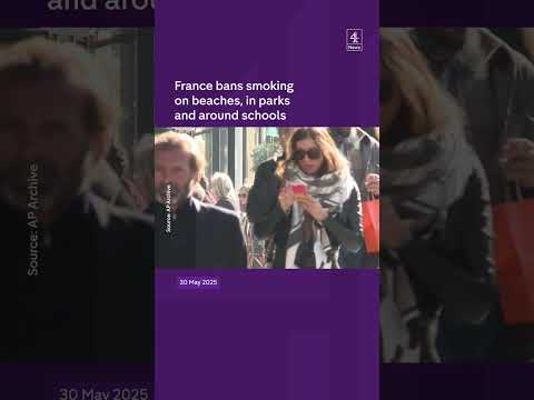 France to ban smoking in some public areas