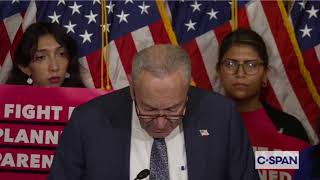 LIVE: Senate Democrats Speak to Reporters on Abortion