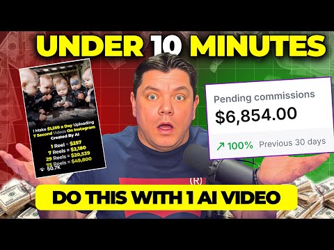 This ONE AI Video Made Me $6,854 – Do This to Make Money Online 2025