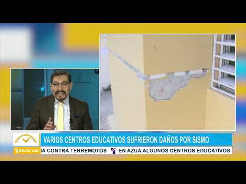 Ezequiel se cuestiona, ¿cómo el MINERD dice que ninguna escuela había sufrido daños con temblor?