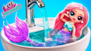 A Pequena Sereia Crescendo! LOL OMG DIYs