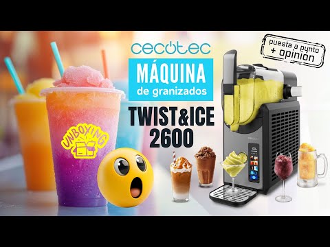 El SECRETO para el 🥤 GRANIZADO PERFECTO en casa 🤫 | Pruebo la Twist&Ice 2600 de Cecotec