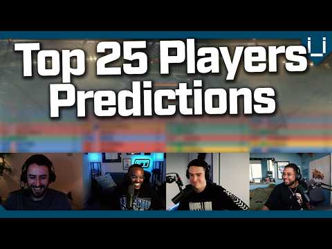 Johnny vs Tbates vs CJCJ vs Dazerin | Raleigh Major Top 25 Player Predictions