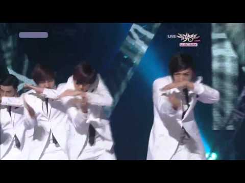 101008 U Kiss - Before Yesterday Shut Up (comeback stage) Live at Music Bank HD