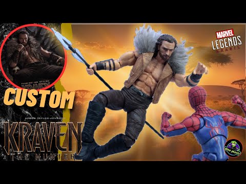 Custom Kraven the hunter !!!!!!! #kraven #marvelegends #sony