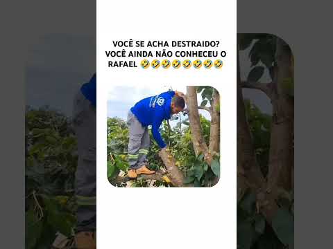Já vi gente destraida mais o Rafael kkkk tá de mais akaka