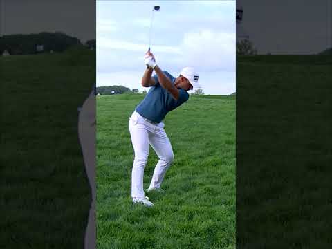 VIKTOR HOVLAND FROM THE ROUGH 😤🎯