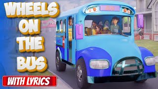 Wheels On The Bus PICNIC DAY | with LYRICS | @BBTVKIDS Nursery Rhymes & Kids Songs