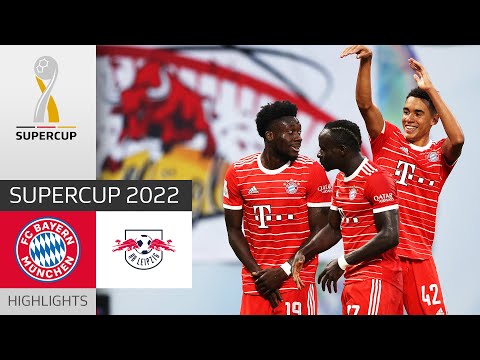 Mané’s First Official Match | RB Leipzig - FC Bayern München 3-5 | Highlights | DFL-Supercup 2022