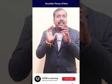 Recardian Theory of Rent – #Shortvideo – #businesseconomics – #bishalsingh -Video@106