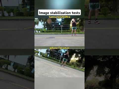 Image stabilization tests of different brands of mobile phones