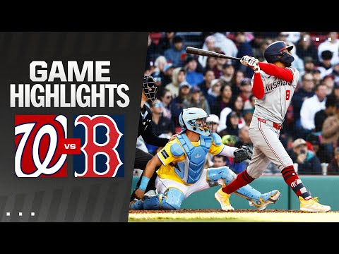 Nationals vs. Red Sox Game Highlights (5/11/24) | MLB Highlights video clip