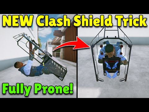 Clash Can KEEP Her Shield ON While PRONE! - Rainbow Six Siege