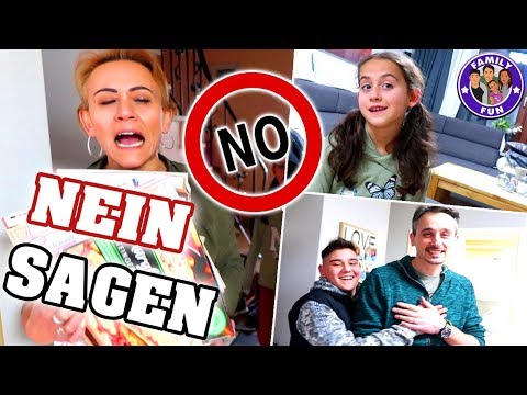 1 TAG lang NEIN SAGEN Challenge - Egal was passiert - Family Fun