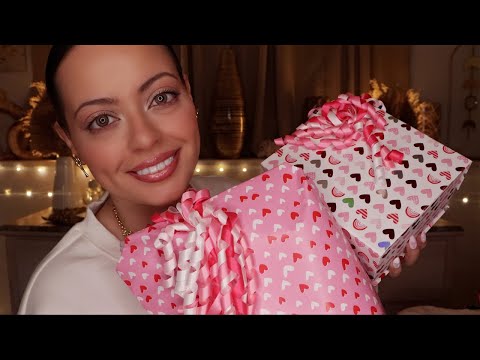 ASMR| GALentine's Day Collab 💕  Gift Exchange ft. @ASMR4EVERY1