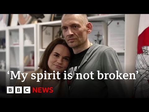 YouTube video thumbnail: Freed Belarus Opposition Figure Speaks out After Five Years in Prison