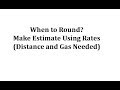 Calculating Fuel Efficiency and Rates
