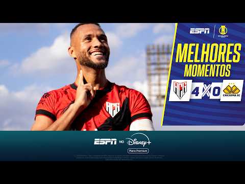 Atlético-GO 4 x 0 Criciúma-SC