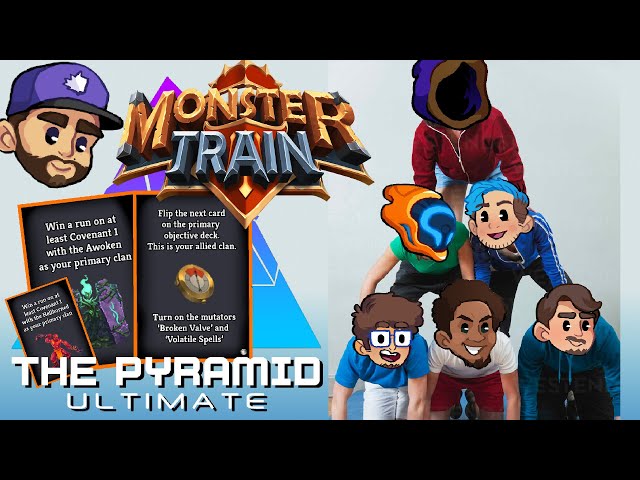 FIRST ANNUAL WHOLSOMEVERSUS PYRAMID CHALLENGE | Game 2- Monster Train