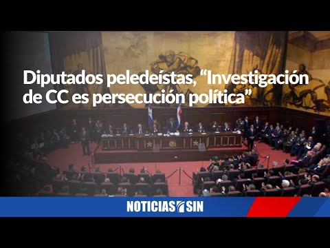 Diputados peledeístas dicen investigación de la CC es persecución Polítice