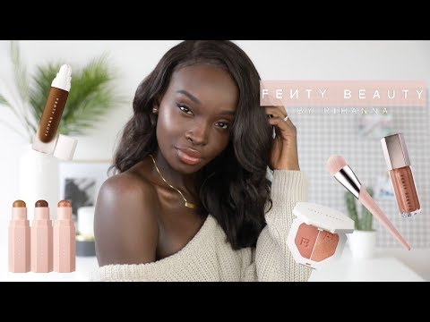 FENTY BEAUTY | HONEST FULL REVIEW ON DARK SKIN