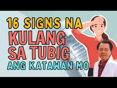 16 Signs na Kulang na Pala sa Tubig ang Katawan Mo. (Reposted Video)