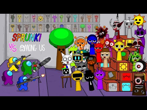 어몽어스 Among Us VS Incredibox Sprunki Retake BONUS | AMONG US ANIMATION FUNNY