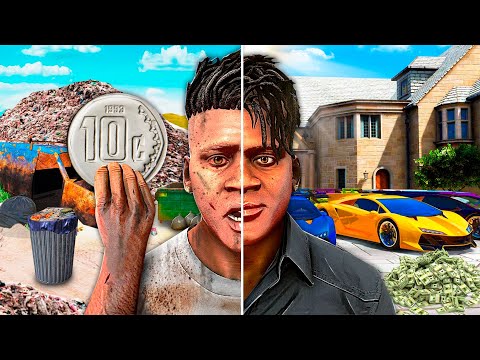 PASO de POBRE a MILLONARIO en GTA 5 en 24 HORAS!