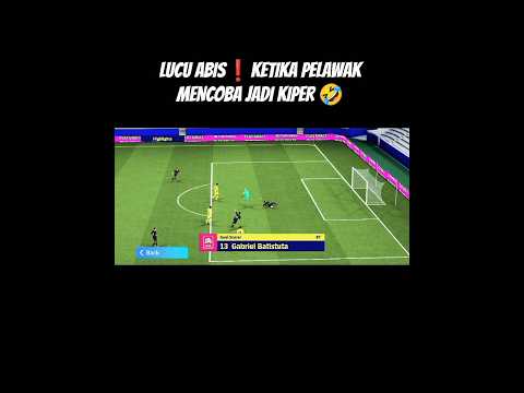 LAWAKAN KIPER INI GAK TANGGUNG-TANGGUNG 😆😂 #sepakbola #ngakak #kocak