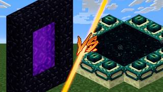 ¿QUE PESA MAS UN PORTAL AL NETHER O UN PORTAL AL END?
