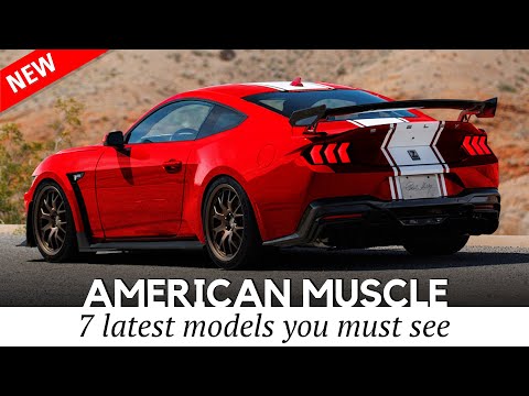 7 All-New Muscle Cars by American Performance Automakers (2025 Lineup with Prices)