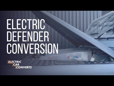 Land Rover Defender Electric Conversion Walk-around and First Test-drive!