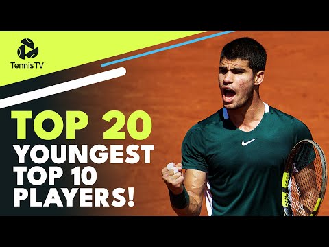 Top 20 Youngest Players to Break the ATP Top 10!