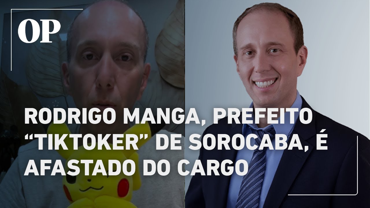 Rodrigo Manga prefeito tiktoker de Sorocaba é afastado do cargo em meio a operação da PF