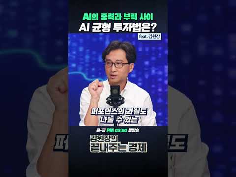 AI의 중력과 부력 사이, AI 균형 투자법은? (ft. 김원장) #AI #자본시장