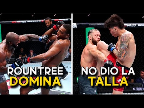 Khalil Rountree DOMINA a Jamahal Hill | Ignacio Bahamondes NO PUDO con Fiziev | UFC Baku