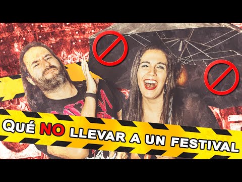 Qué NO llevar a un festival | Guía 2024-2025 para el Colombia Metal Fest y más