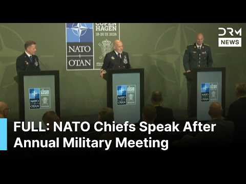 FULL PRESSER: <strong>NATO</strong> Chiefs Speak <strong>After</strong> Annual Military Meeting, Warn of Russian Hybrid Threats | AC1B