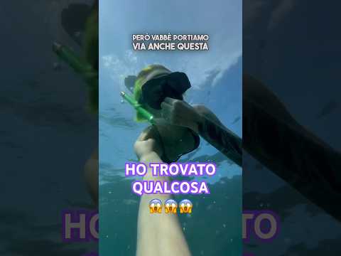 NUOVA ESPLORAZIONE IN MARE💚HO TROVATO DELLE CUFFIE 😱🌊