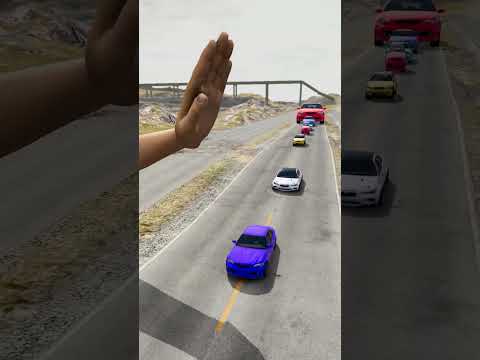 Colorful Small to Giant Cars vs Massive Slap #12