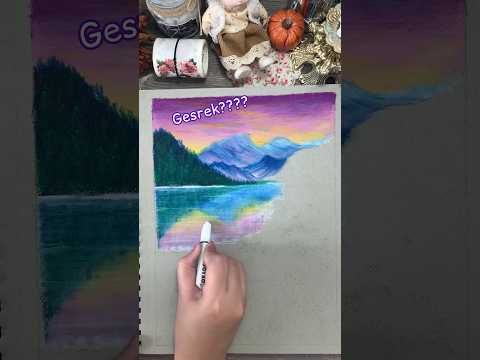 Jandu is Janda ungu 💜 Gambar pake crayon #gagalestetik #aesthetic #menggambar #crayon
