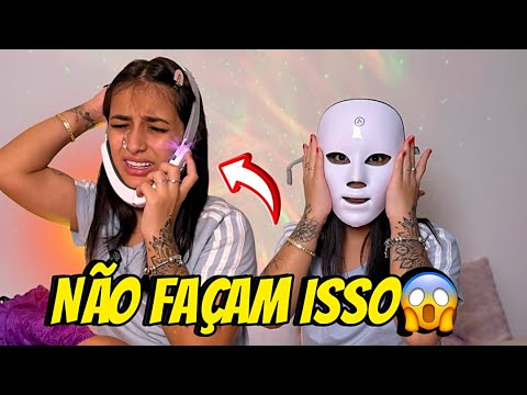 LEVEI UM CHOQUE NO ROSTO TESTANDO ESSES PRODUTOS😭😱😰