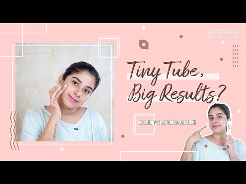 This Tiny Tube Fights Acne like a Pro! | Novology Acne Spot Corrector Review