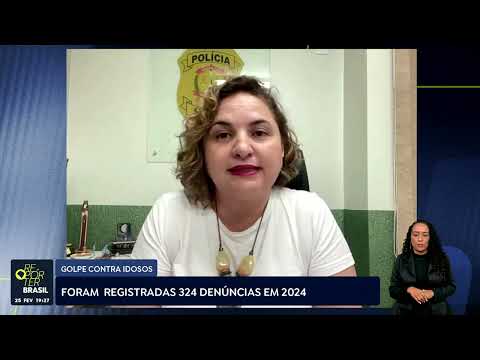Brasil registrou 324 denúncias de golpes contra idosos em 2024