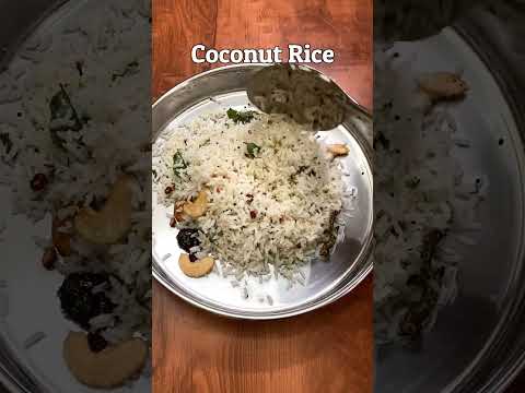 Lunch Recipe | Coconut Rice | Thengai Sadam | Variety Rice