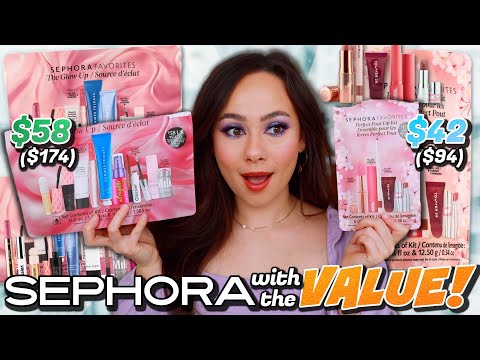 SEPHORA SPRING FAVORITES SETS! ARE THEY ACTUALLY WORTH IT?! I think only one is..