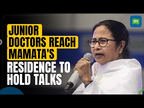 The Junior Doctors Agree To Meet Mamata | Reach At CM's Residence To Attend The Meeting