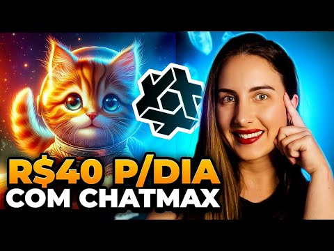 🔥DINHEIRO ONLINE R$40 p/dia! Home office noturno fácil com vídeos prontos do ChatMax