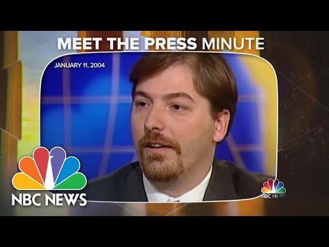 Meet the Press minute: Chuck Todd explains what a 'blog' is in 2004